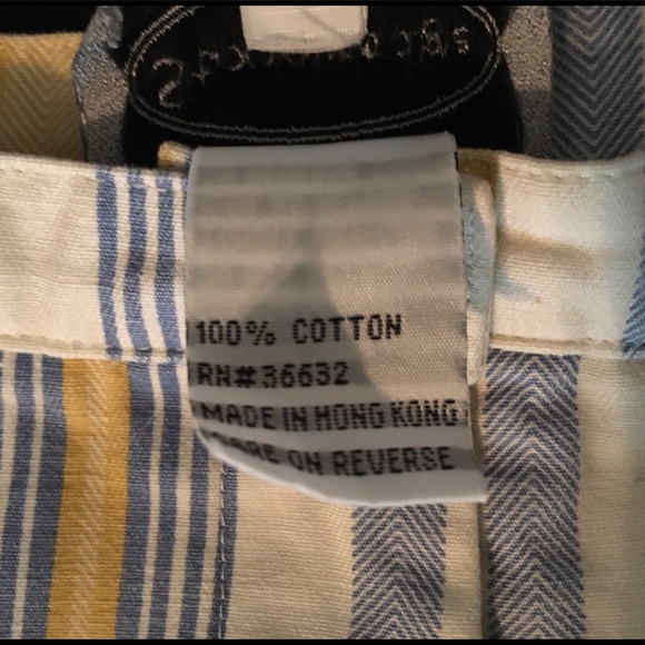 STONEBRIDGE Striped Capri’s/Cropped Pants - Picture 5 of 6